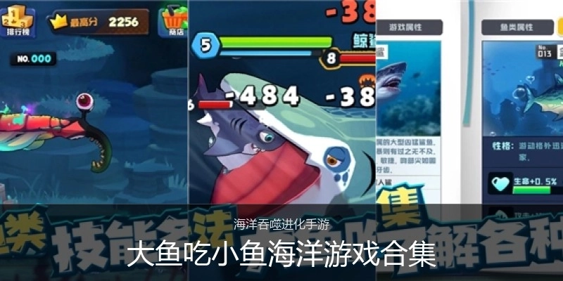 大鱼吃小鱼海洋游戏合集