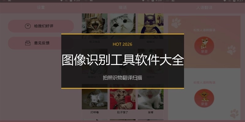 图像识别工具软件大全