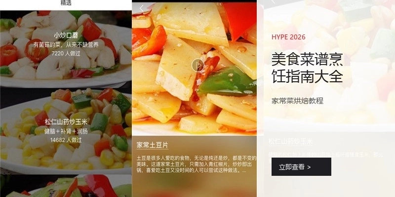 美食菜谱烹饪指南大全