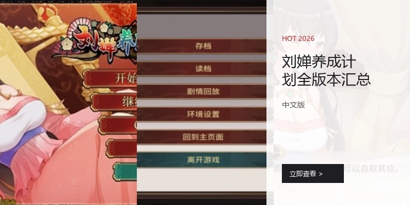 刘婵养成计划全版本汇总