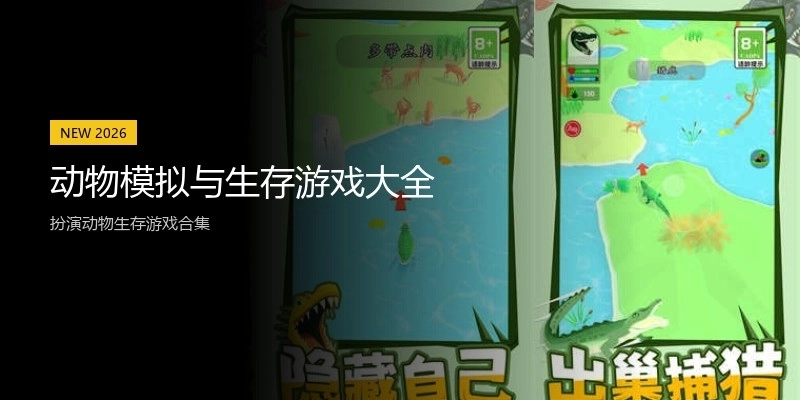 动物模拟与生存游戏大全