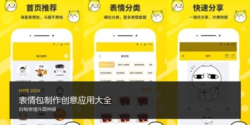 表情包制作创意应用大全