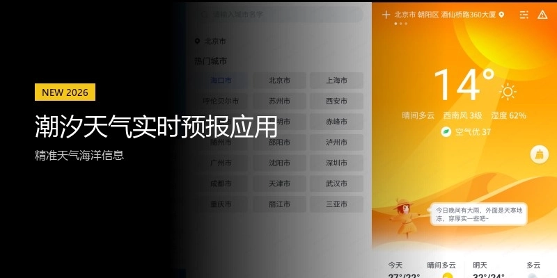 潮汐天气实时预报应用