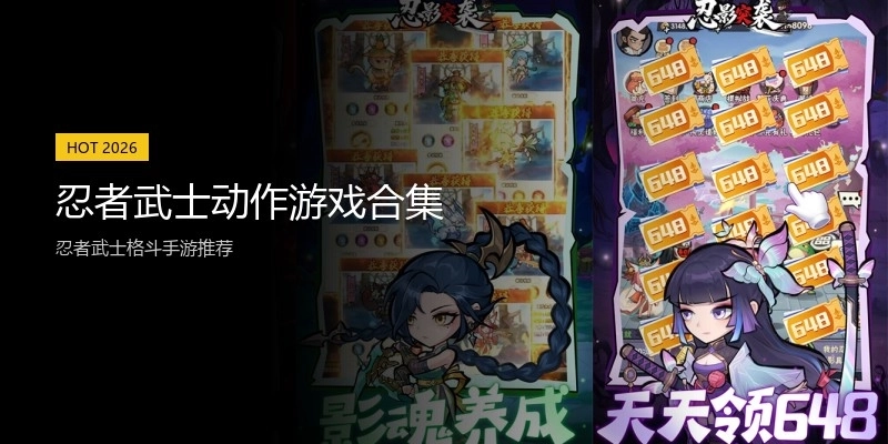 忍者武士动作游戏合集