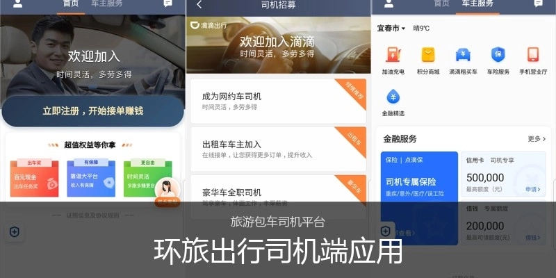 环旅出行司机端应用
