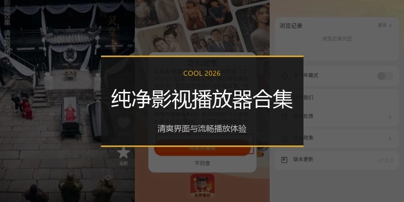 纯净影视播放器合集