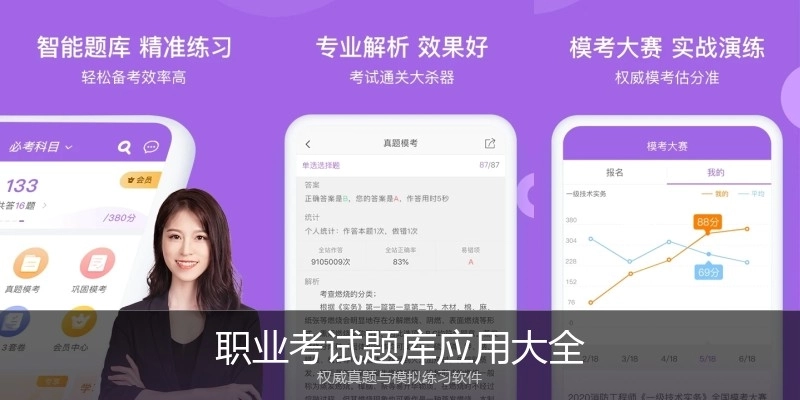 职业考试题库应用大全