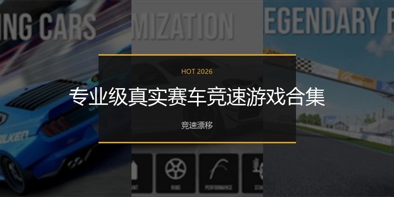 专业级真实赛车竞速游戏合集