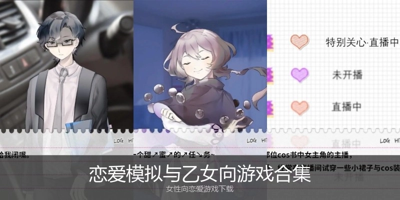 恋爱模拟与乙女向游戏合集