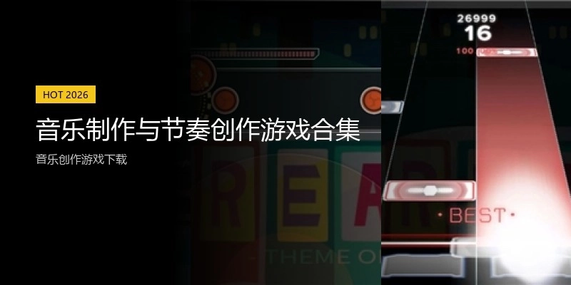 音乐制作与节奏创作游戏合集