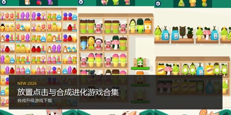 放置点击与合成进化游戏合集