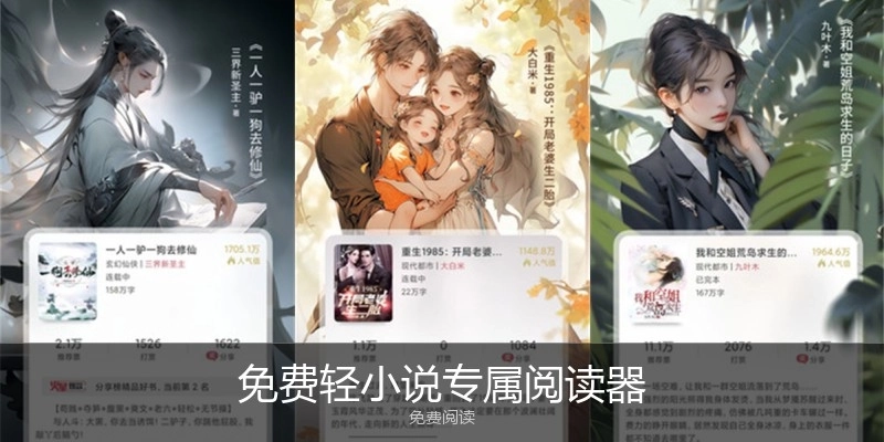 免費(fèi)輕小說專屬閱讀器