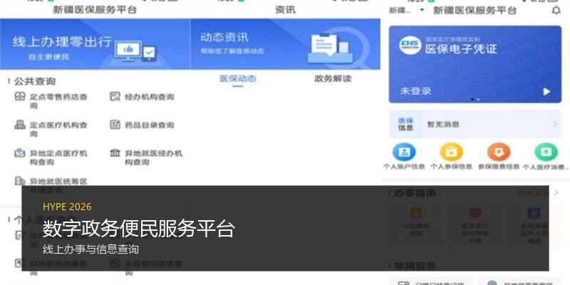 数字政务便民服务平台