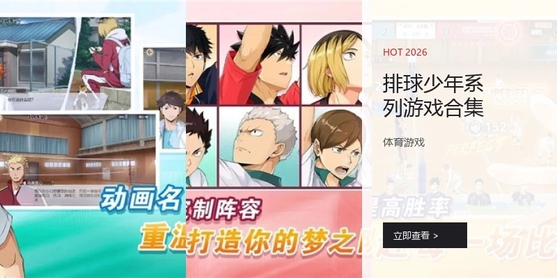 排球少年系列游戏合集