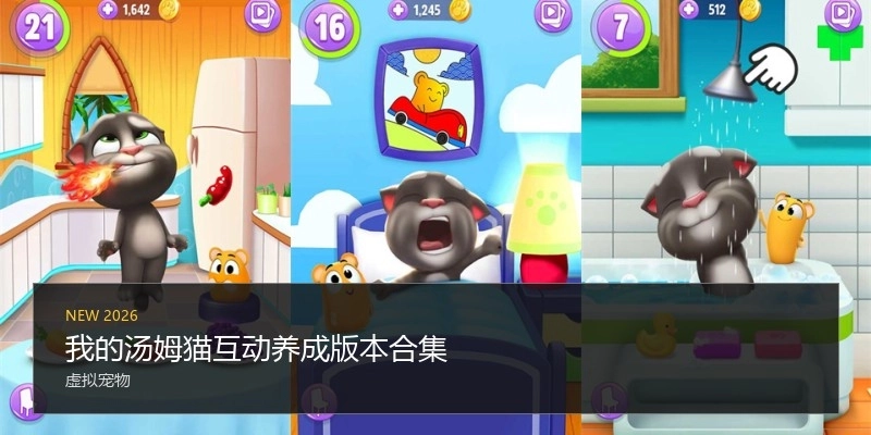 我的汤姆猫互动养成版本合集