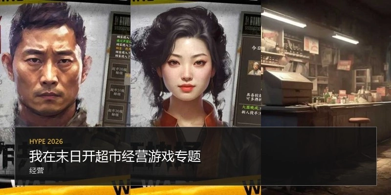 我在末日开超市经营游戏专题