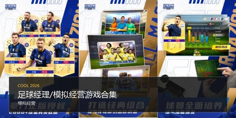 足球经理/模拟经营游戏合集