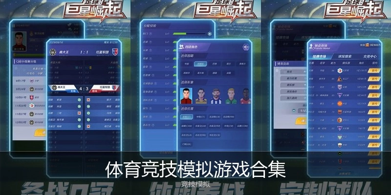 体育竞技模拟游戏合集