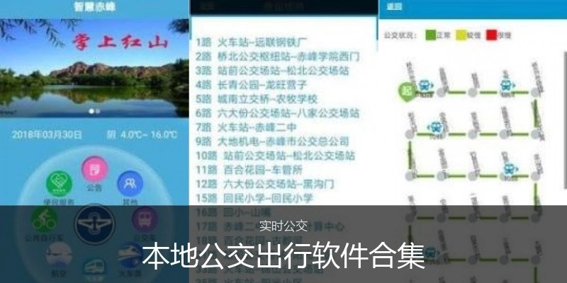 本地公交出行軟件合集