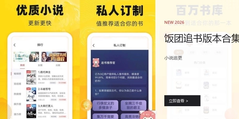 饭团追书版本合集