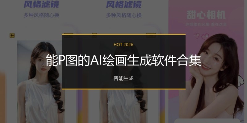 能P图的AI绘画生成软件合集