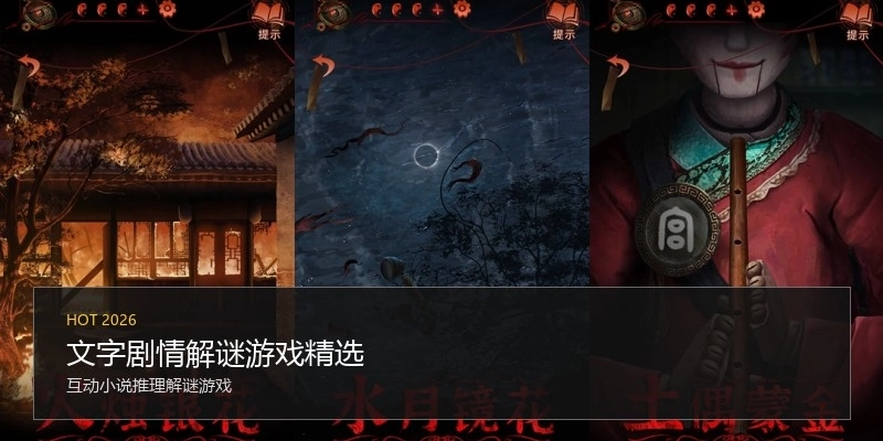 文字剧情解谜游戏精选