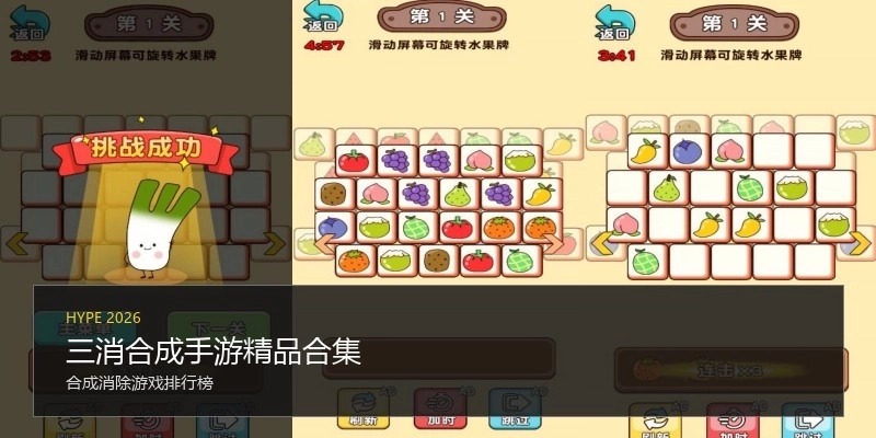 三消合成手游精品合集