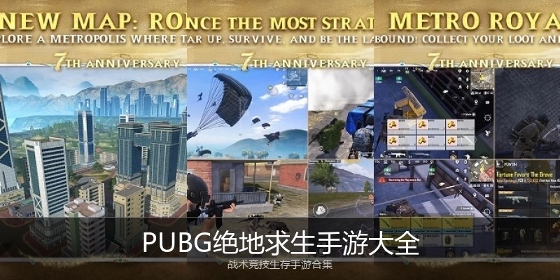 PUBG绝地求生手游大全