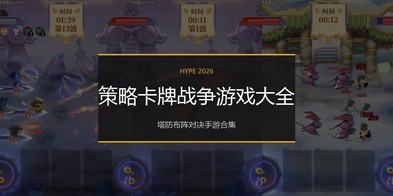 策略卡牌战争游戏大全