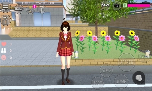 樱花校园模拟器七七酱同款4