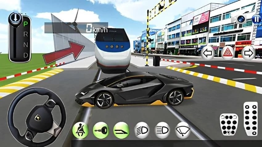 模拟真车驾驶课