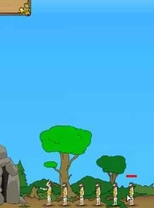 原始人守城无敌版