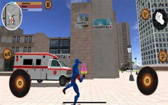 火柴人蜘蛛飞行英雄3