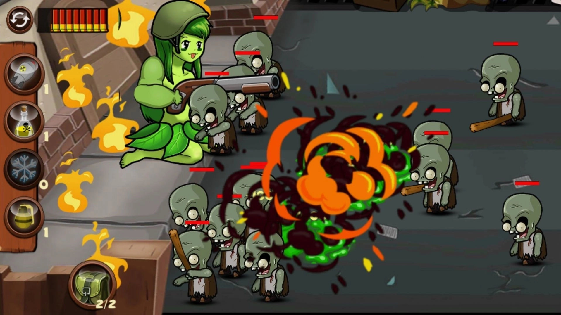 僵尸的绝地反击4