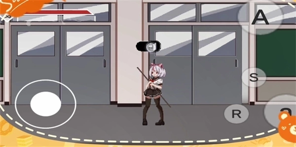 白毛少女大战僵尸3