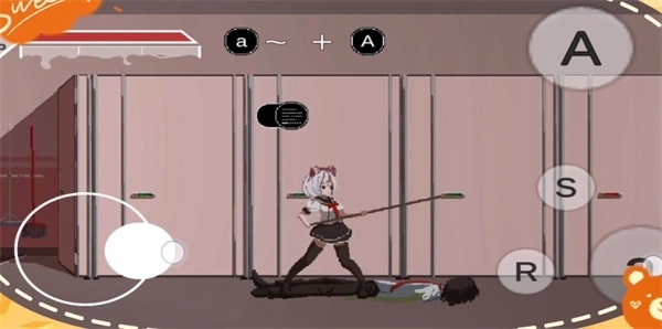 白毛少女大战僵尸2