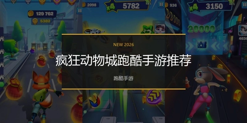 疯狂动物城跑酷手游推荐