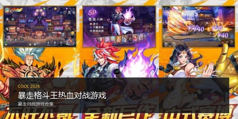 暴走格斗王热血对战游戏