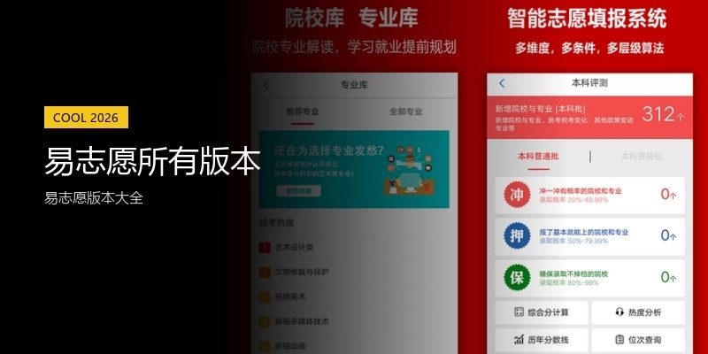 易志愿所有版本