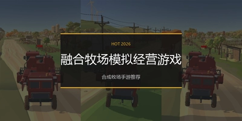 融合牧场模拟经营游戏