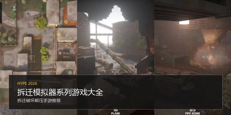 拆迁模拟器系列游戏大全