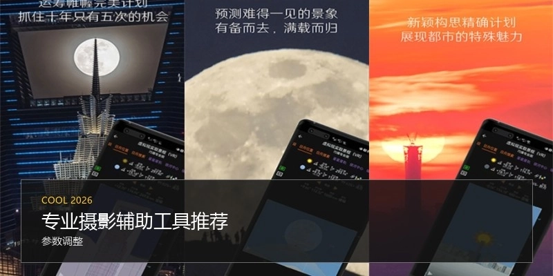 专业摄影辅助工具推荐