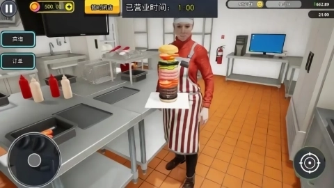 汉堡店打工模拟