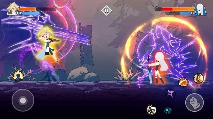 火柴人忍者忍者格斗截图2