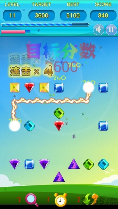 宝石连连看游戏截图3