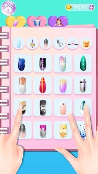 美甲设计搭配游戏2