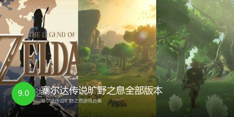 塞尔达传说旷野之息全部版本