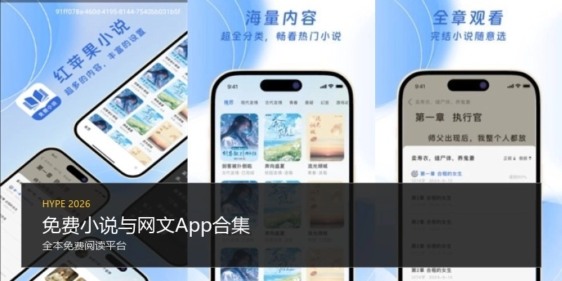 免费小说与网文App合集