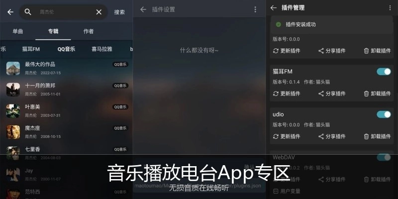 音乐播放电台App专区