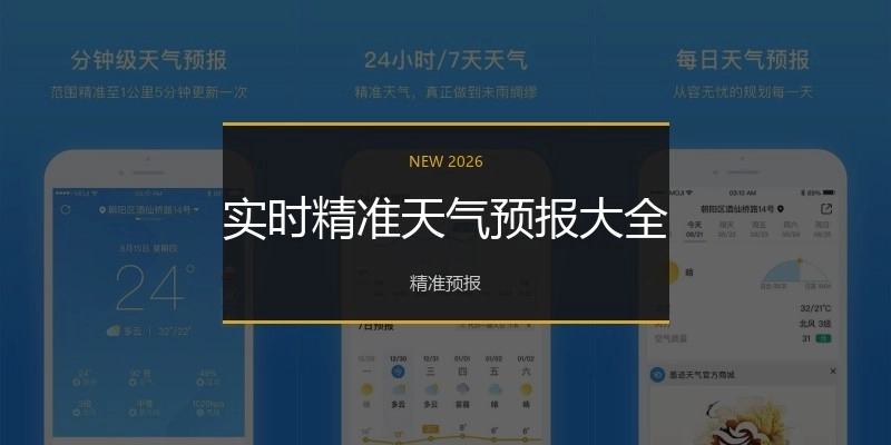实时精准天气预报大全